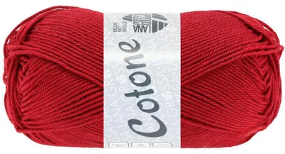 Produktbild von Lana Grossa - Cotone 0018 rot