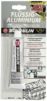 Produktbild von Flüssig-Aluminium  60 g Tube SBzur Reparatur, speziell an Aluminium-Teilen