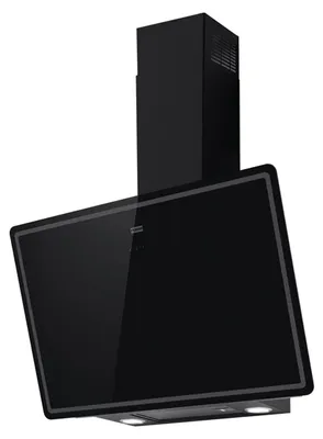 A black angled hood range.