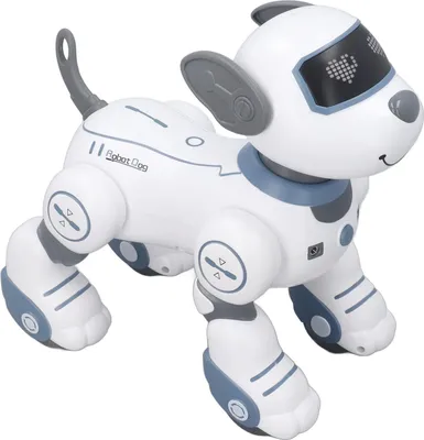 Obrázok produktu pre Diaľkovo ovládaný robotický pes, programovateľný, dotykový, interaktívny, dobíjateľný, s efektmi zvuku a svetla pre deti