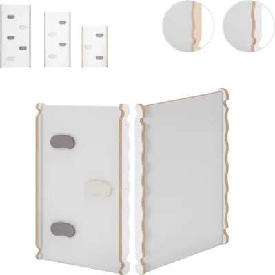 Produktbild von Rutsche Indoor, Rutschbrett für Klettergerüst, Kinderrutsche aus Holz für Kletterdreieck und Kletterbogen, Holzrutsche für Baby ab 1 jahr und 2/3 jahr