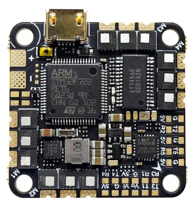 Produktbild von Geprc F722 FPV ESC AIO 45A V2 Flugregler 32x32mm 25.5x25.5mm Montageloch