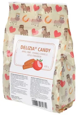 Image de Kerbl Delizia Candy (Geschmacksrichtung Apfel/Zimt, 600 g Beutel) 3227337