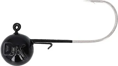 Produktbild von DEKA Round-Jig PTFE Black - Hakengr.: 2/0 - Kopf: 18 g