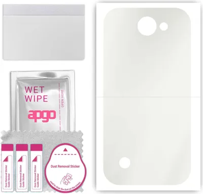 Produktbild von apgo Rückseite Schutzfolie, Matt, kompatibel mit LG K30, Hinten Hydrogel-Displayschutzfolie mit Positionierhilfe, kratzfest, einfache Montage
