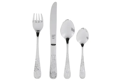 Zdjęcie produktu dla ZWILLING 07010-210-0, Zestaw sztućców dla malucha, Srebrny, Stal nierdzewna, 4 szt.