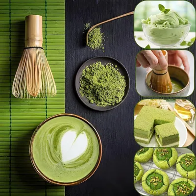 Produktbild von Bamboo Matcha Besen - Zubehör für die Teezeremonie - Set von 4