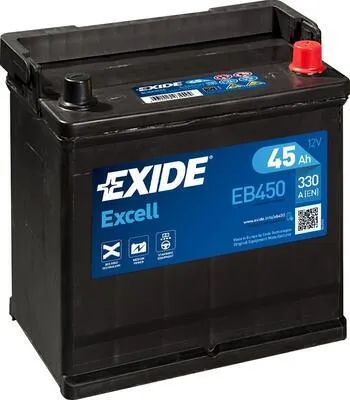 Obrázok produktu pre Štartovacia batéria Exide 12V 45Ah 330A (SK)