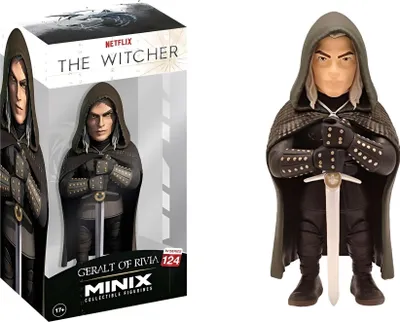 Zdjęcie produktu dla Figurka Wiedźmin Geralt z Rivii Minix 12 cm