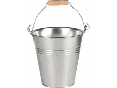 Produktbild von Eimer 3,2 L mit Holzgriff Zink
