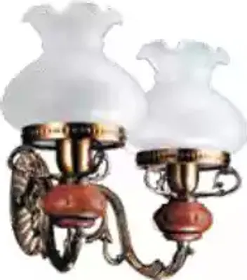 Image de Wandlampe Wandleuchten Wandleuchte Lüster Wand Lampen Braun Barock