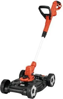 Zdjęcie produktu dla Black & Decker BESTA530CM-QS, Trymer do strun, Uchwyt w kształcie pętli D, 1,6 mm, 7500 RPM, Czarny, Pomarańczowy, 30 cm