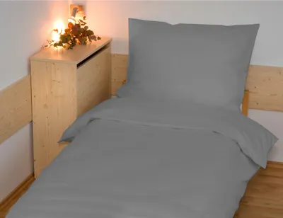 Obrázek produktu pro Povlečení francouzské bavlna UNI 220x200,70x90 antracit