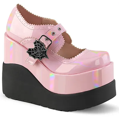 Produktbild von VOID-38 Damen Sandale von DemoniaCult, Rosa  , EU 36, US 6