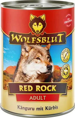 Produktbild von Wolfsblut Red Rock Hundenassfutter Adult getreidefrei getreidefrei 395 g Känguru