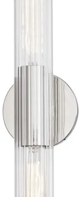 Obrázek produktu pro Casa Padrino nástěnná lampa stříbrná 12,1 x 8,9 x v. 62,9 cm - nástěnná lampa do obývacího pokoje