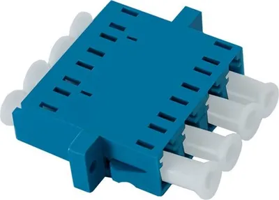 Produktbild von Qoltec LC/UPC Glasfaseradapter | Quad | Singlemode