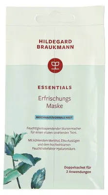 Imagen del producto de Hildegard Braukmann Essentials: Mascarilla refrescante (2 x 7 ml)