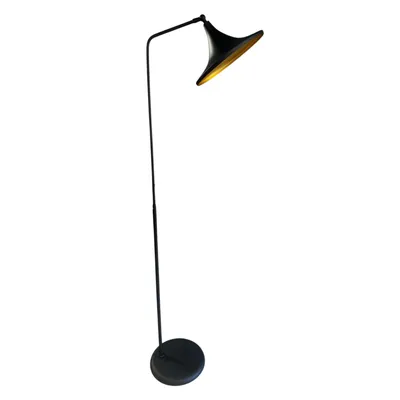 Produktbild von Schwarze, Moderne, Dekorative E27 Metall Stehlampe