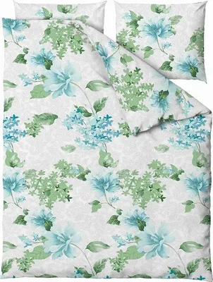 Obrázek produktu pro Ložní prádlo, bavlněné povlečení, vysoká kvalita 200x220 Amelia Grey, květiny