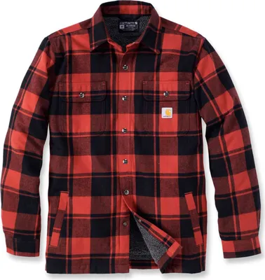Obrázok produktu pre Carhartt Heavyweight Flanel Sherpa Hemd (Red,M)
