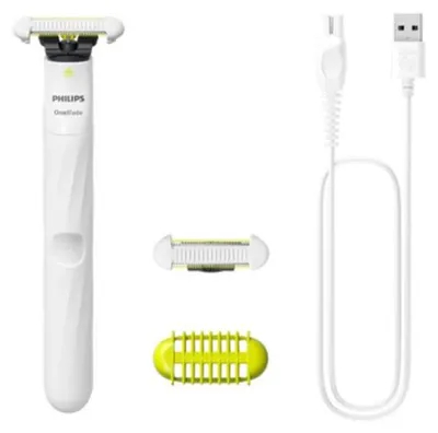 Obrázok produktu pre Niektoré holiace strojčeky Philips OneBlade Intimate (model QP1924/30) s náhradnou hlavicou na holenie 3 mm, bezdrôtové, s výdržou batérie 30 minút