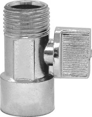 Produktbild von Duschstopp Messing Chrom Männlich/Weiblich 21 mm