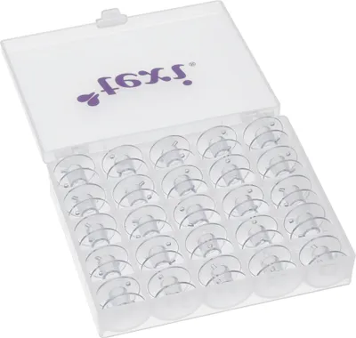 Obrázek produktu pro Sada 25 plastových cívek v krabičce pro Brother