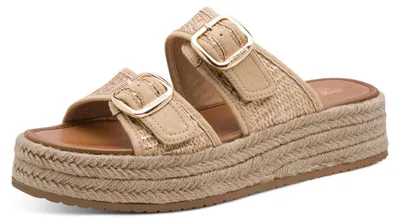 Produktbild von Tamaris Espadrilles Pantoletten Damen 32313933373937 Gold 36 EU