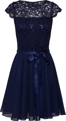 Produktbild von Cocktailkleid aus Spitze und Chiffon