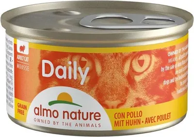 Image de Almo Nature Cat Daily Huhn Grain Free 85gx24