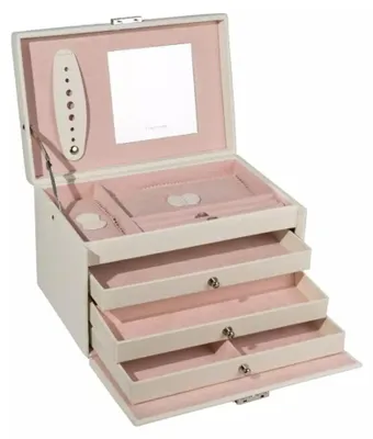 Immagine prodotto di Lussuoso portagioie color crema Classic Rose 23238-13