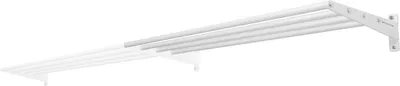 Produktbild von Wandhalterung Erweiterungsmodul Ballregal Wandregal, 5-tlg., 50x125 cm