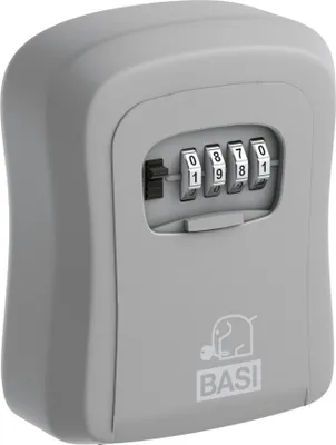 Produktbild von BASI - Schlüsselsafe - SSZ 200 - grau - Zahlenschloss - Tresor - 2101-0000-1200