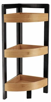 Produktbild von Tendance Eckschrank - 3 Einlegeboden - Holz - 61 x 23 cm - Aufbewahrungsschrank