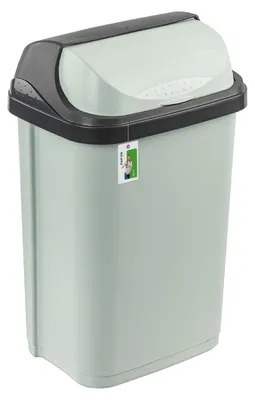 Produktbild von keeeper Rasmus Abfalleimer mit Rolldeckel, 25 l, Soft Green