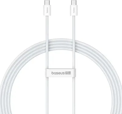 Image de Baseus Superior 2 100W 2M Usb-C to Usb-C Fast Charging Cable (White)