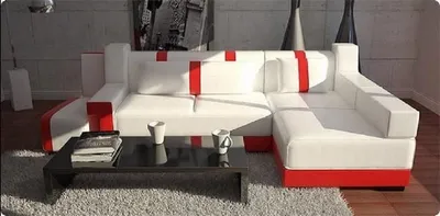 Produktbild von Wohnlandschaft Ecksofa L Form Polster Couch