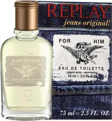 Produktbild von Replay Jeans Original! for Him Eau de Toilette für Herren 75 ml