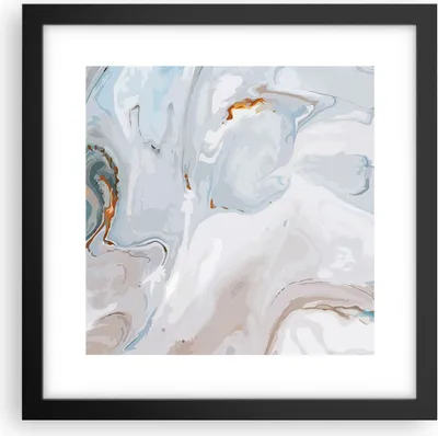 Produktbild von Gerahmtes Poster - Schwarzer Rahmen - Abstraktion modern - 30x30 cm - Wand Bild - Wanddeko - Wandbilder - Kunstposter - Wandposter - Bilderrahmen - Bilder - Kunstdruck - Wandbild - P2BAC30x30-4052