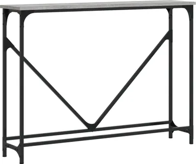 Obrázok produktu pre vidaXL Konzolový stolík Grey Sonoma 102x22,5x75 cm z umelého dreva