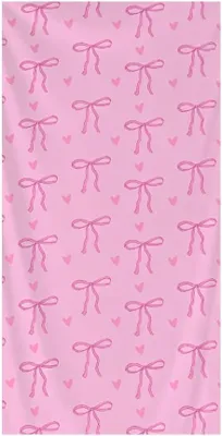 Productafbeelding van Badhanddoek 180 x 90 cm, microfiber, roze, voor strand