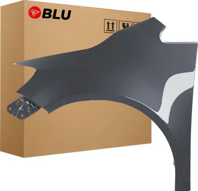 Zdjęcie produktu dla BLU Błotnik pasujący do VW Volkswagen Golf V+ / Golf 5 PLUS LA7T Lewy Szary VereintGrau | 2005-2009 | Przedni Przód | Lakierowany | Gotowy do montażu  | Stal