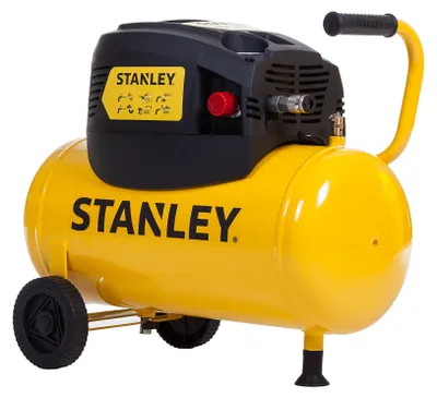 Produktbild von STANLEY Kompressor D200/8/24, max 8 bar, 24l Tank, 1.5PS, 180l/min Gelb