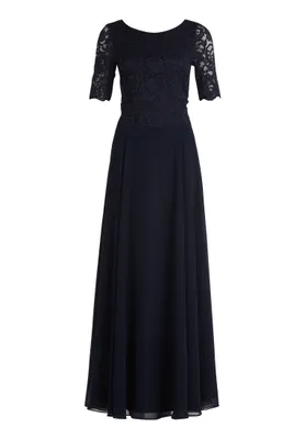 Produktbild von Vera Mont Damen Abendkleid mit Spitze 52, Night Sky