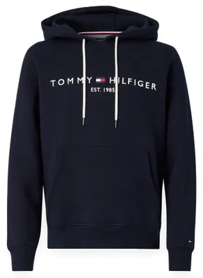Produktbild von Tommy Hilfiger Logo Hoodie Blau - Große L