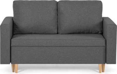 Produktbild von 2-Sitzer-Sofa mit Schlaffunktion KEN - Hellgrau