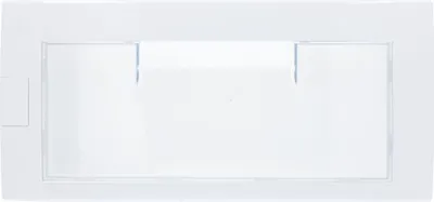 Image de Cache pour tiroir à légumes inférieur beko 4334550400 dans un réfrigérateur-congélateur combiné
