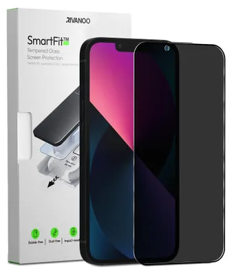 Produktbild von 1-Pack iPhone 13 Displayschutzfolie Privacy - Gehärtetes Glas | [Automatische Installation] - Blasenfrei