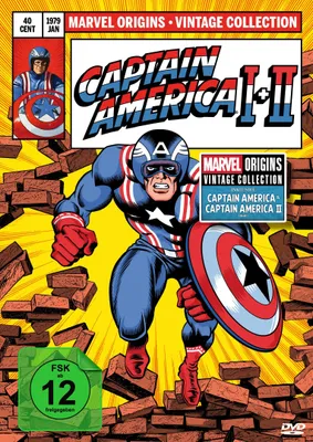 Produktbild von Captain America I+II - Marvel Origins (2x DVD)